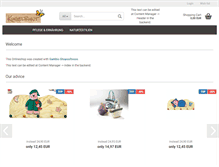 Tablet Screenshot of kugelbunt-shop.de